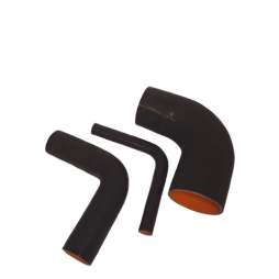 Патрубок силиконовый угловой 90° L150*150 д 63 black
