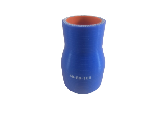 Патрубок силиконовый с переходом L 100, д 40*60